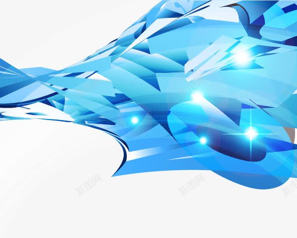 蓝色梦幻炫酷底纹png免抠素材_88icon https://88icon.com 底纹 梦幻 炫酷 蓝色