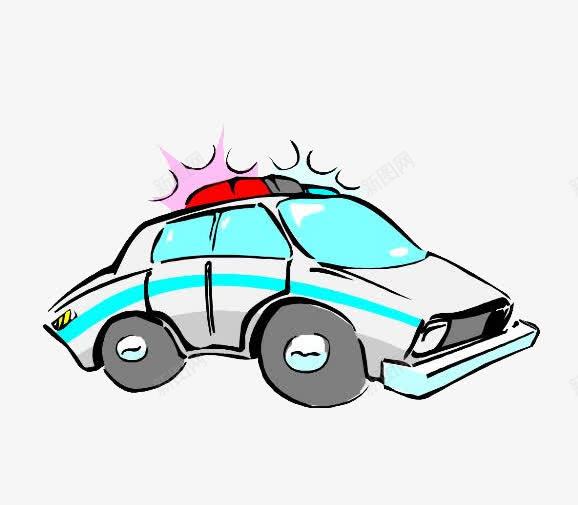 110专用车png免抠素材_88icon https://88icon.com 出勤 卡通 紧急 警车