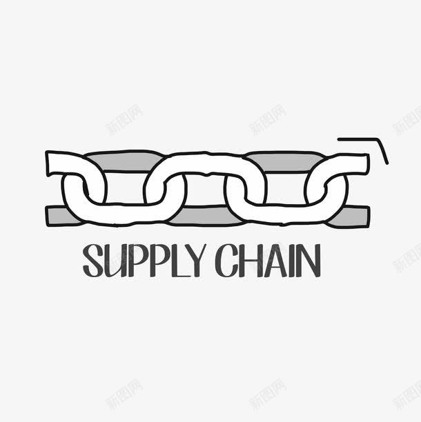 卡通链条锁png免抠素材_88icon https://88icon.com 卡通锁 矢量锁 链条 链条锁
