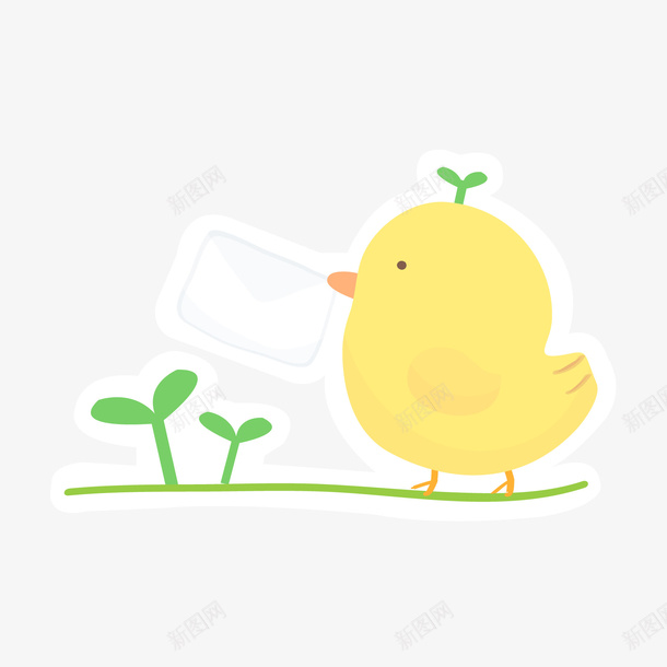 可爱卡通学生矢量图ai免抠素材_88icon https://88icon.com 卡通 可爱 小鸟 矢量图