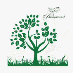 绿色的树矢量图png图片下载 绿色的树矢量图素材
