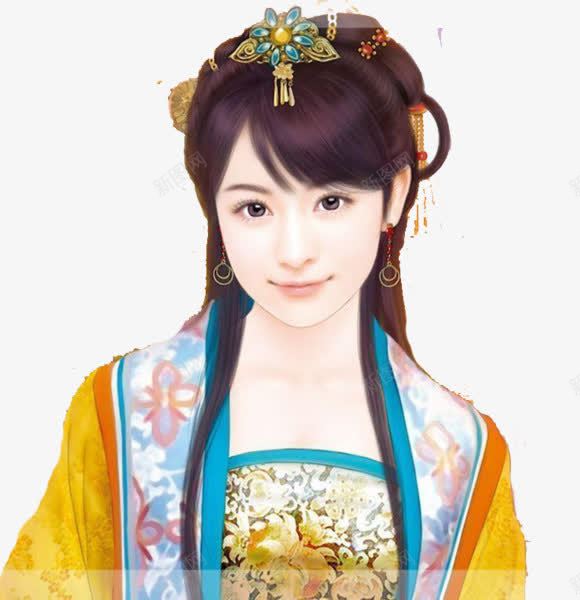笑眼迷人的古代美女png免抠素材_88icon https://88icon.com 古代 美女 迷人
