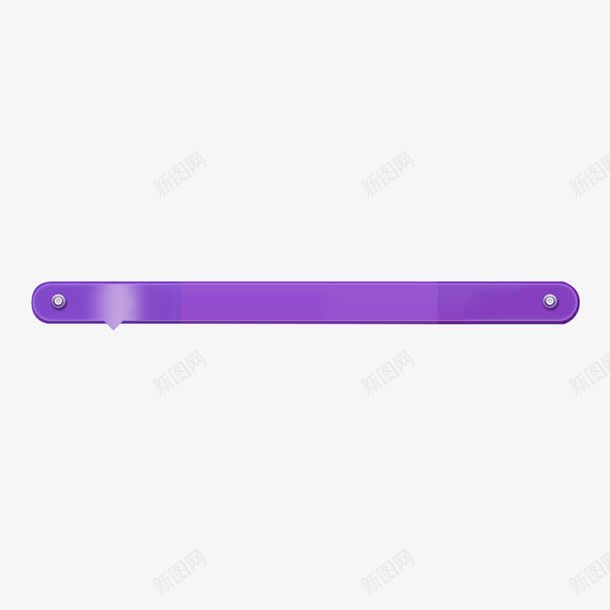 紫色的装饰条png免抠素材_88icon https://88icon.com 几何 卡通 扁平化 淘宝 通道