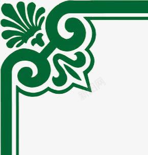 绿色重视边框png免抠素材_88icon https://88icon.com 图片 绿色 边框 重视