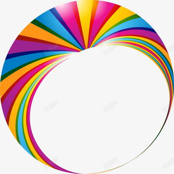 彩色花纹抽象形状png免抠素材_88icon https://88icon.com 图片 彩色圆弧 彩色形状 立体图案 花色
