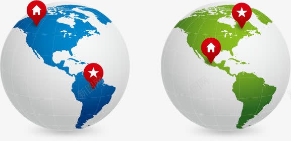 地球地图png免抠素材_88icon https://88icon.com 漂亮 绿色 高清