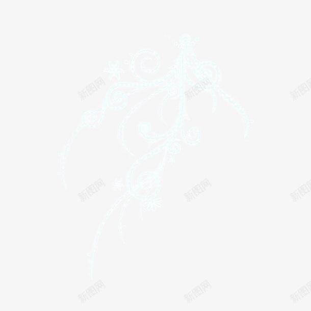 白的花纹png免抠素材_88icon https://88icon.com 手绘 白色 花纹 装饰