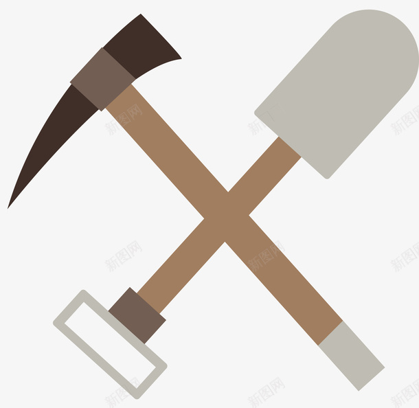 工具卡通开矿png免抠素材_88icon https://88icon.com 卡通矿产 卡通风格 开矿工具 挖矿 挖矿符号 矢量挖矿