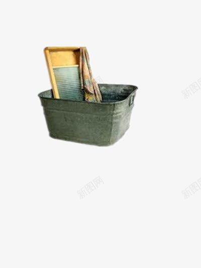 搓衣板png免抠素材_88icon https://88icon.com 复古 容器 洗衣服