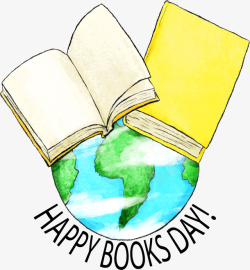 世界阅读日爱读书增知识png图片下载 世界阅读日爱读书增知识素材