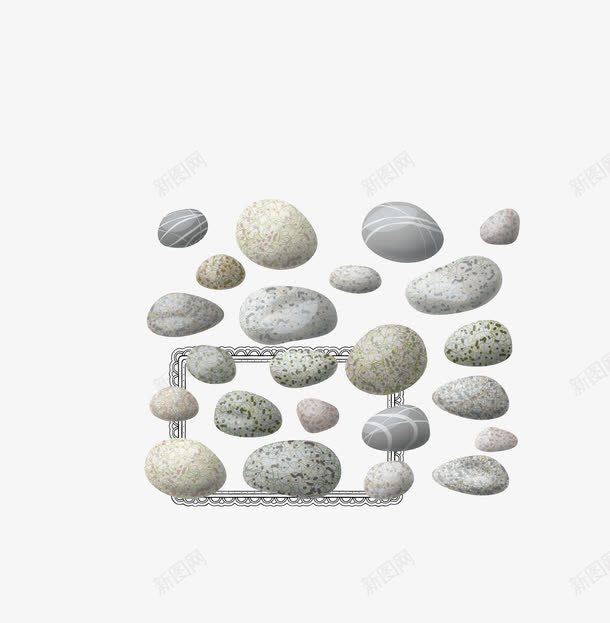 镜中的鹅卵石png免抠素材_88icon https://88icon.com 矢量鹅卵石 镜中鹅卵石 镜面 鹅卵石