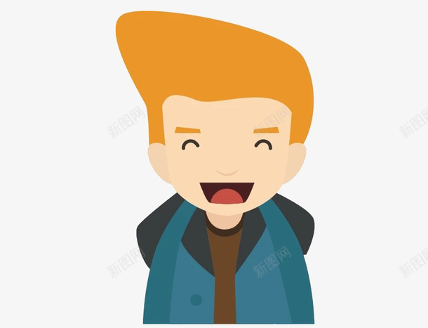 微笑的人png免抠素材_88icon https://88icon.com png素材 人 卡通人物 微笑