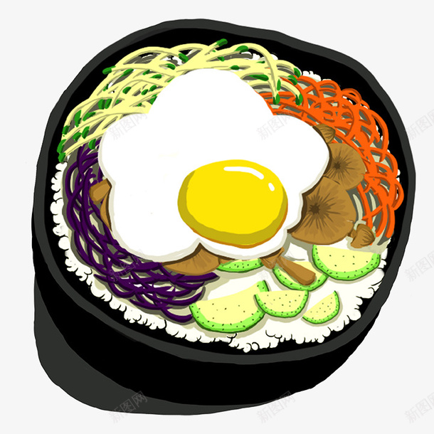 拌饭食物png免抠素材_88icon https://88icon.com 手绘 拌饭 拌饭手绘 美术 食物