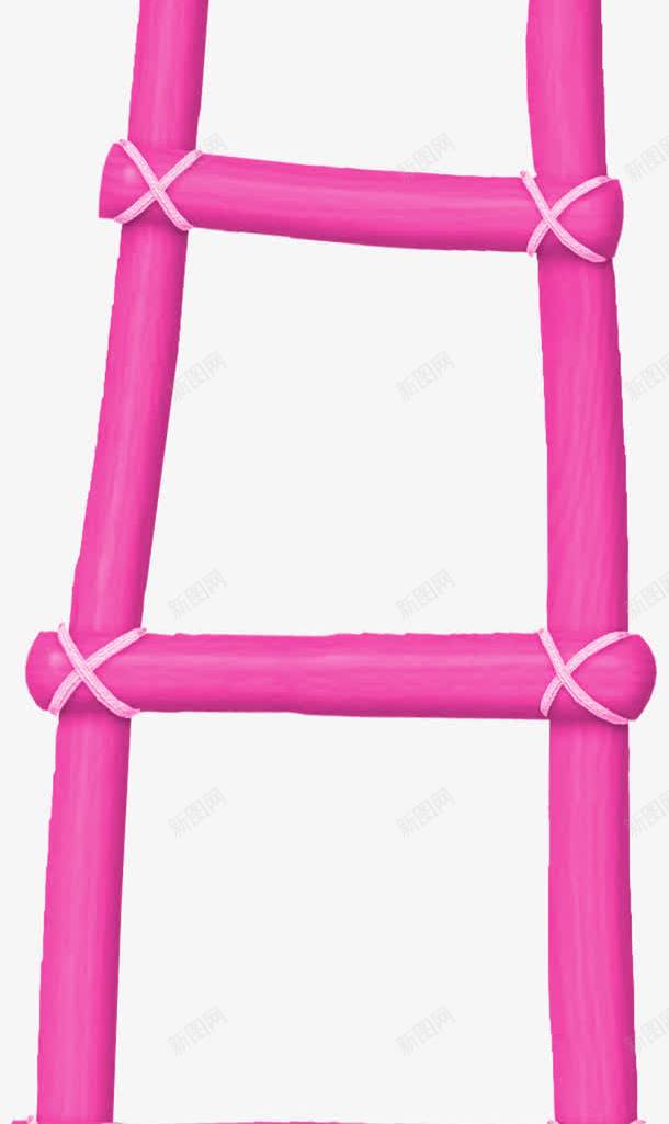 粉色梯子png免抠素材_88icon https://88icon.com 免抠 梯子 粉色 素材