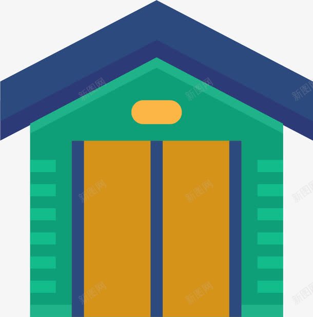 卡通老旧房子png免抠素材_88icon https://88icon.com 住宅房子 卡通 破旧 老化 老房子 老旧房子