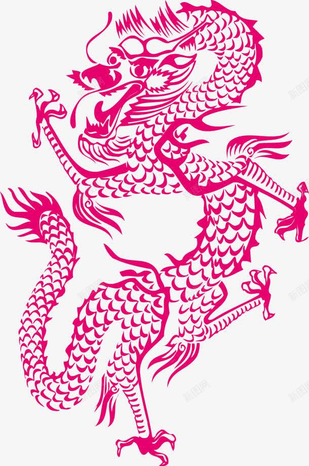 中国龙矢量图ai免抠素材_88icon https://88icon.com 中国龙 传统 威武 矢量素材 霸气 矢量图