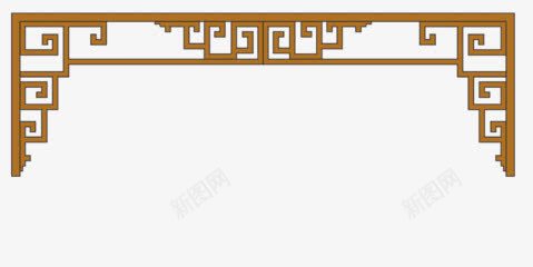 中国古典边框png免抠素材_88icon https://88icon.com 中国风 古典 边框