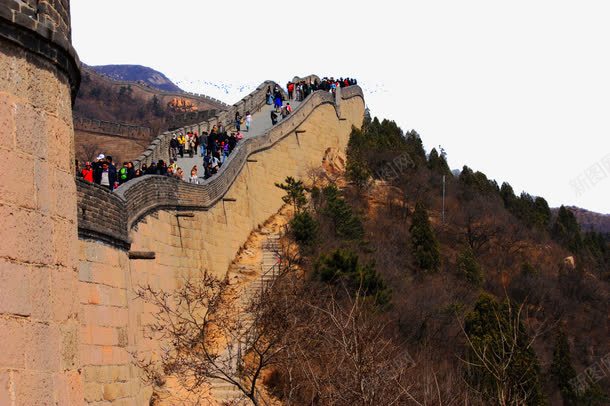 八达岭长城png免抠素材_88icon https://88icon.com 中国风建筑 古典 古建筑 旅游 著名景点 长城