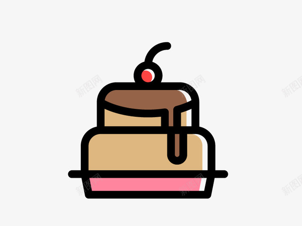 蛋糕卡通矢量图ai免抠素材_88icon https://88icon.com 卡通矢量 卡通素材 蛋糕矢量 蛋糕素材 矢量图