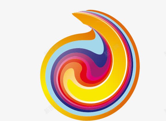 炫彩逗号png免抠素材_88icon https://88icon.com 卡通逗号 手绘逗号 炫彩逗号 逗号