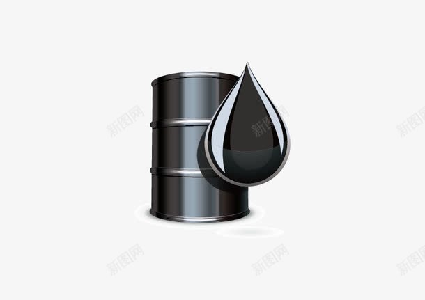 油滴png免抠素材_88icon https://88icon.com 油桶 油滴 黑色