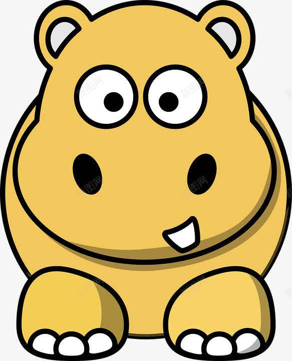 卡通版的动物png免抠素材_88icon https://88icon.com PNG 动物 卡通 牛