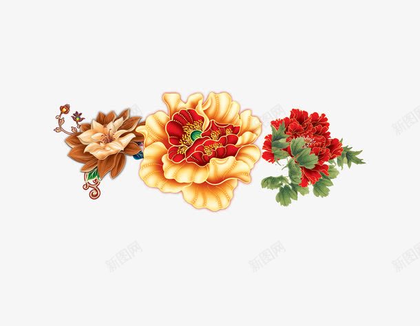 重阳花psd免抠素材_88icon https://88icon.com 浓清重阳 节日 重阳节