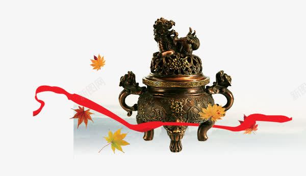 中国风香炉png免抠素材_88icon https://88icon.com 中国元素 中国风 国画 水墨 水墨风格