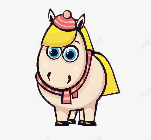 可爱粉红小马png免抠素材_88icon https://88icon.com 分红 卡通 可爱 小马