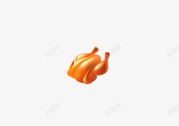 烧鸡美食元素装饰手绘png免抠素材_88icon https://88icon.com 元素 手绘 烧鸡 美食 装饰