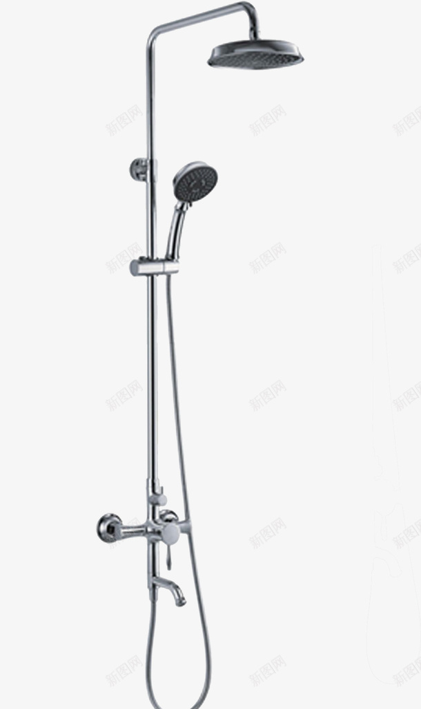 卫浴简约花洒png免抠素材_88icon https://88icon.com 卫浴花洒 简约 美观 装饰