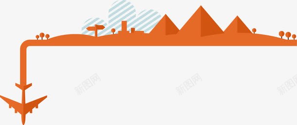 卡通山脉建筑png免抠素材_88icon https://88icon.com 卡通 山脉 建筑