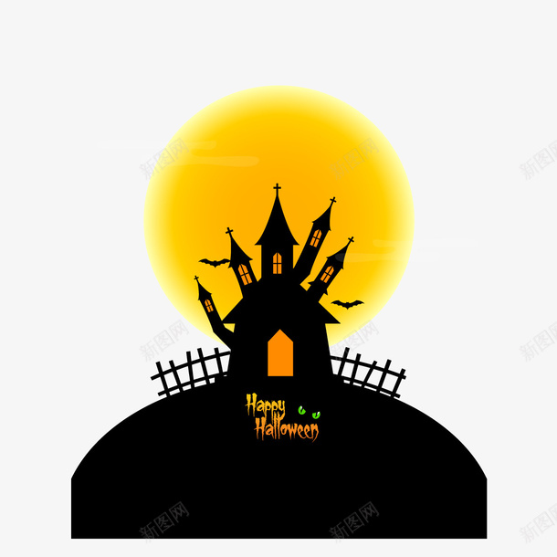 万圣节节日主题矢量图eps免抠素材_88icon https://88icon.com 万圣节 主题 节日 矢量图