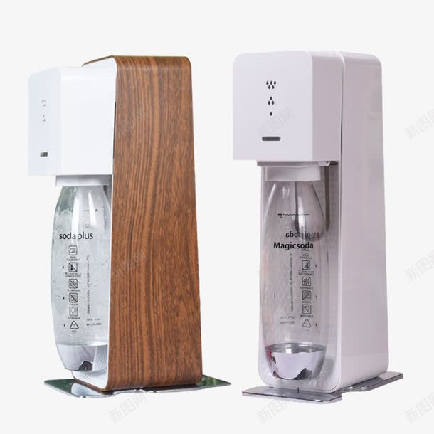商用气泡水机png免抠素材_88icon https://88icon.com 产品实物 气泡机 苏打水机 饮料机