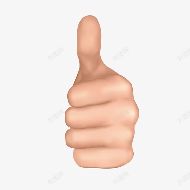 卡通竖大拇指手势png免抠素材_88icon https://88icon.com 卡通 大拇指 手势