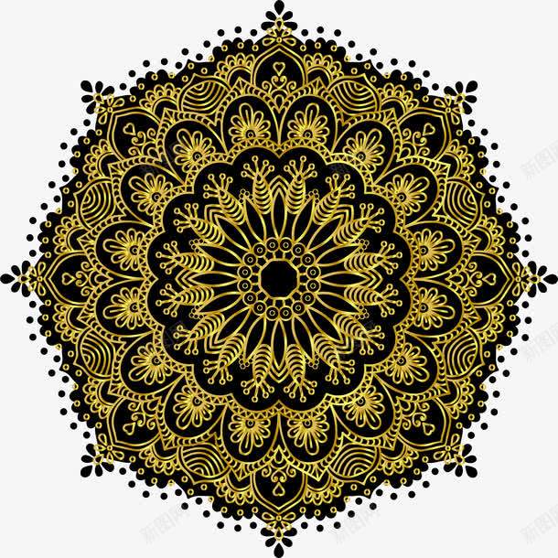 金色简约花纹图案边框纹理png免抠素材_88icon https://88icon.com 免抠PNG 图案 简约 花纹 边框纹理 金色