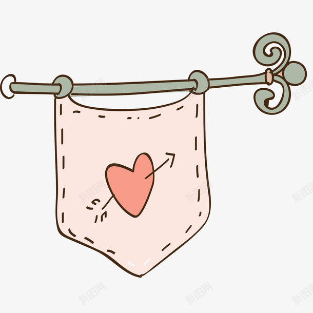 卡通可爱淑女心png免抠素材_88icon https://88icon.com 卡通 可爱 心 淑女