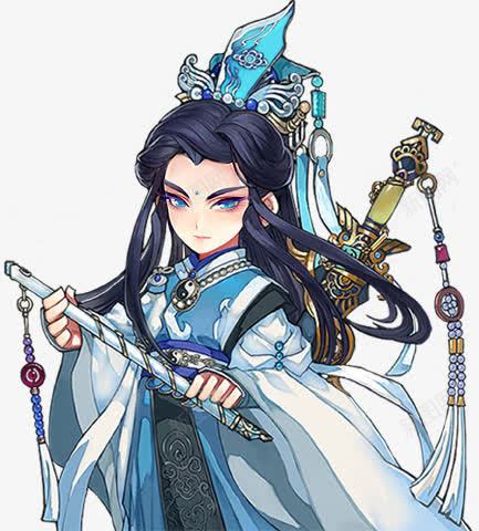 手绘长袍神算诸葛人物png免抠素材_88icon https://88icon.com 人物 神算 长袍