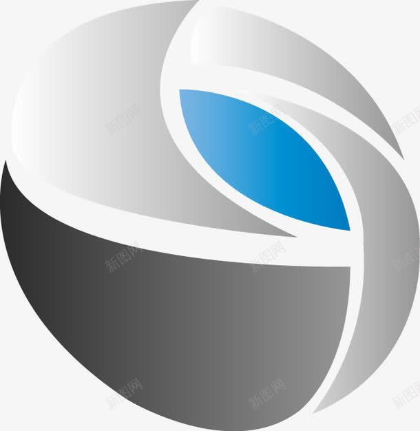 手绘银灰蓝色几何图案png免抠素材_88icon https://88icon.com 几何 图案 手绘 蓝色 银灰