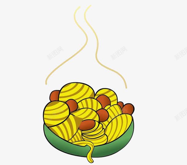 美味面条食物png免抠素材_88icon https://88icon.com 中华料理 中餐 卡通碗 卡通面条 卡通食物