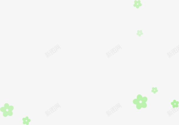 绿色小花环保宣传展板png免抠素材_88icon https://88icon.com 宣传 展板 环保 绿色