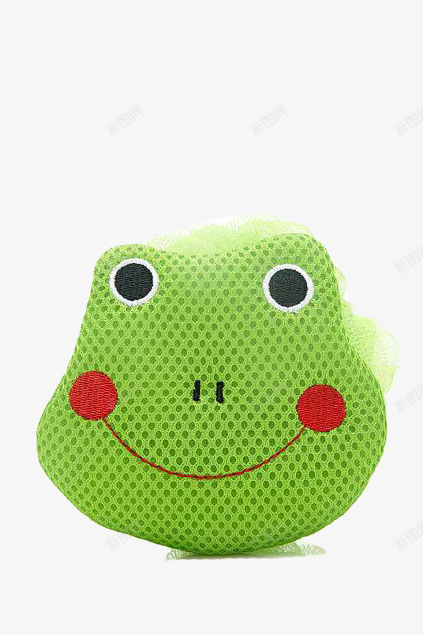 青蛙浴球png免抠素材_88icon https://88icon.com 免费下载 卫浴装饰 浴球 青蛙浴球