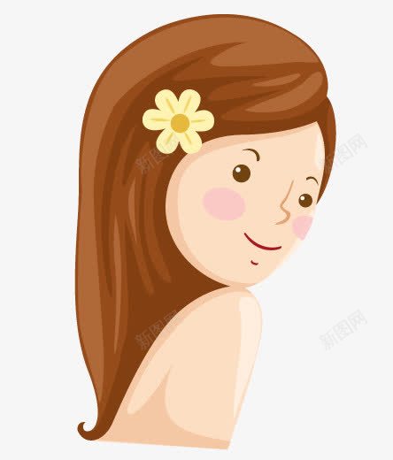 处女座png免抠素材_88icon https://88icon.com 卡通 处女座 插画 星座