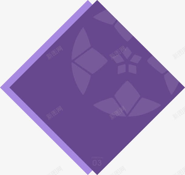 紫色卡通电商科技花纹png免抠素材_88icon https://88icon.com 卡通 科技 紫色 花纹