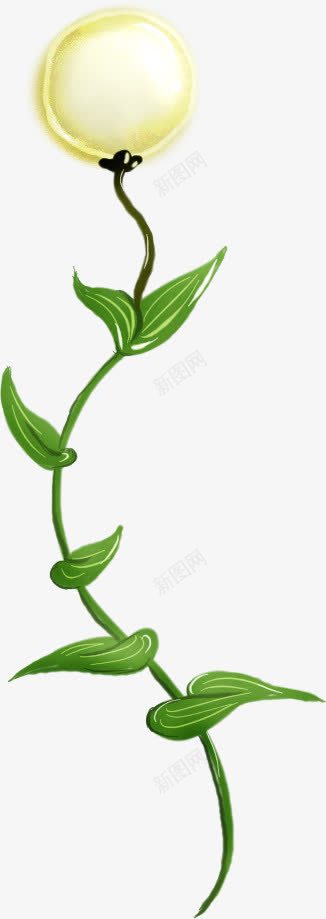 黄色春天卡通花朵png免抠素材_88icon https://88icon.com 卡通 春天 花朵 黄色