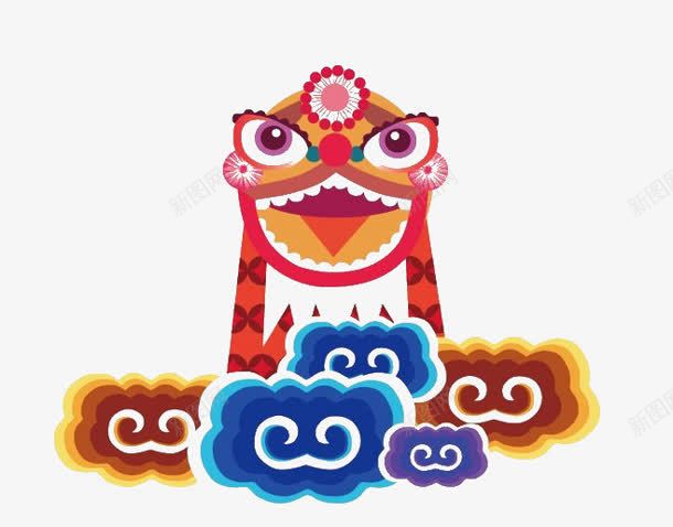 手绘卡通中国风虎头png免抠素材_88icon https://88icon.com 卡通 国风 虎头