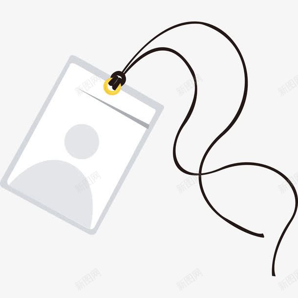手绘工作证png_88icon https://88icon.com 人物 工作证 手绘工作证 手绘素材