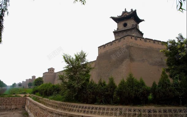 山西平遥古城风景png免抠素材_88icon https://88icon.com 名胜古迹 旅游风景 著名建筑