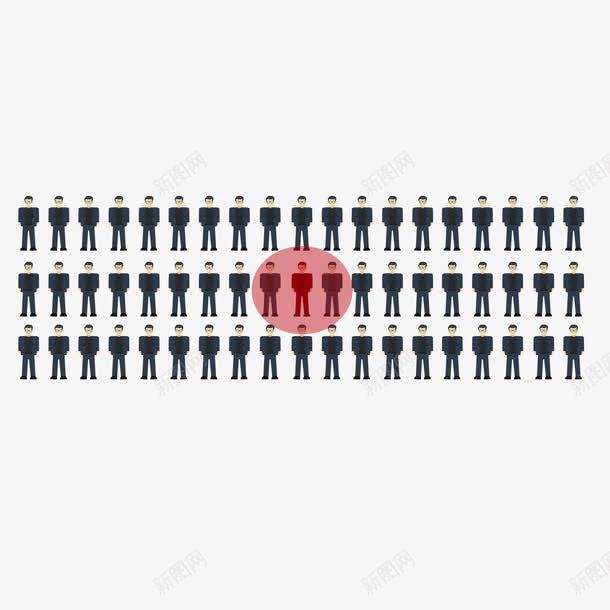 人物排列png免抠素材_88icon https://88icon.com 人物排列 装饰 设计