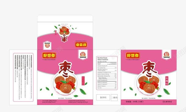 枣包装红枣包装png免抠素材_88icon https://88icon.com 包装设计 枣包装 红枣 红枣包装